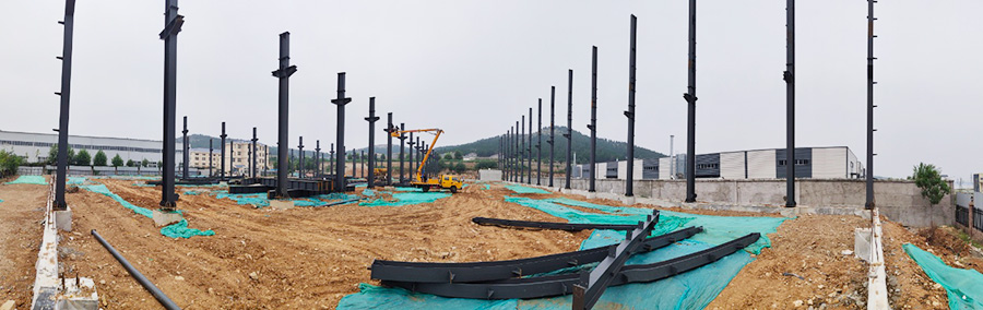 山東擎雷環(huán)境科技股份有限公司鋼結構工程
