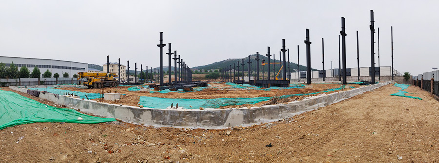 山東擎雷環(huán)境科技股份有限公司鋼結構工程